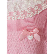 Load image into Gallery viewer, "HOLLY" PINK KNITTED BABY GIRLS DRESS
