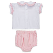 Load image into Gallery viewer, "BONITA" HAND SMOCKED HAND EMBROIDERED 2 PIECE SET. LIMITED!
