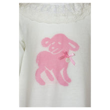 Load image into Gallery viewer, CREAM KNITTED "DOLLY" BABY GIRL DRESS
