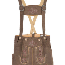 Load image into Gallery viewer, Men's traditional trousers made of fine cowhide leather, tobacco brown
