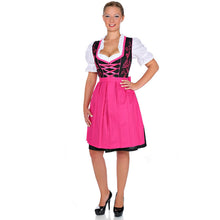 Load image into Gallery viewer, Pink 3-piece Oktoberfest Dirndl traditional dress
