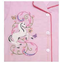 Load image into Gallery viewer, PINK TRADITIONAL STYLE COTTON POPLIN "SONATA" PYJAMAS SET
