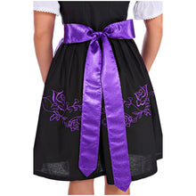 Load image into Gallery viewer, Brilliant 3-piece Dirndl with apron and blouse

