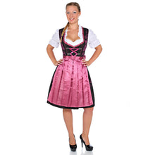 Load image into Gallery viewer, Sweet 3 pcs. Dirndl with apron and blouse
