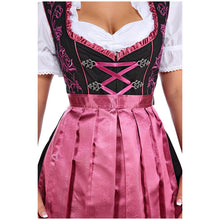 Load image into Gallery viewer, Sweet 3 pcs. Dirndl with apron and blouse

