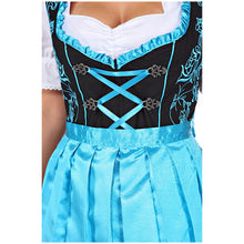 Load image into Gallery viewer, Friendly 3pcs. Dirndl with apron and blouse
