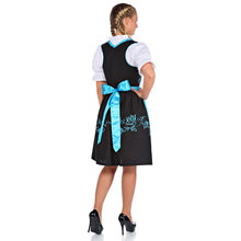 Load image into Gallery viewer, Friendly 3pcs. Dirndl with apron and blouse
