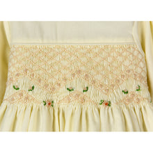 Load image into Gallery viewer, " PETITE PRINCESS " HAND-SMOCKED CORDUROY DRESS.LIMITED
