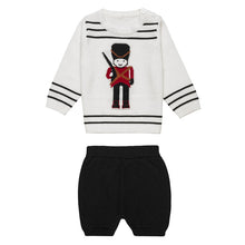 Load image into Gallery viewer, TWO PIECE " GRENADIER" FINE KNITTED COTTON SHORTS SET
