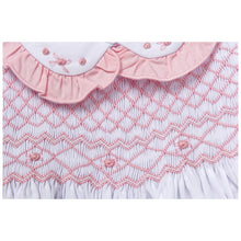 Load image into Gallery viewer, " LULLABY " BABY GIRLS 2 PIECE HAND-SMOCKED SET.LIMITED
