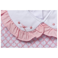 Load image into Gallery viewer, " LULLABY " BABY GIRLS 2 PIECE HAND-SMOCKED SET.LIMITED
