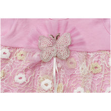 Load image into Gallery viewer, BABY GIRLS " ESME " COTTON JERSEY PINK 3 PIECE DRESS SET
