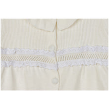 Load image into Gallery viewer, CREAM KNITTED "LOLA" PRAM COAT &amp; BONNET SET
