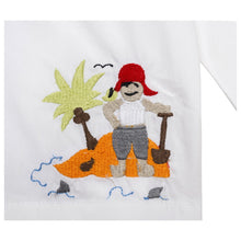 Load image into Gallery viewer, "JACK SPARROW" COTTON POPLIN EMBROIDERED PYJAMAS SET
