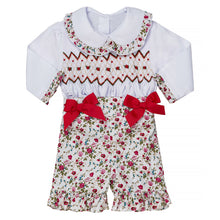 Load image into Gallery viewer, " VANESSA " TRADITIOANAL HAND-SMOCKED OUTFIT. LIMITED
