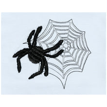 Load image into Gallery viewer, PACK OF 5 BOYS PALE BLUE "SPIDER" 3D HAND,FRENCH KNOT EMBROIDERED TOP
