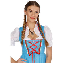 Load image into Gallery viewer, 3tlg. Dirndl with apron and blouse

