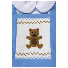 Load image into Gallery viewer, "BOOTSY" SHIRT &amp; DUNGAREES HAND-SMOCKED OUTFIT. LIMITED
