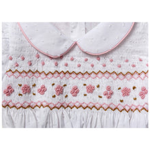 Load image into Gallery viewer, " SWEET ARABELLA " TRADITIOANAL HAND-SMOCKED OUTFIT. LIMITED - NEW ARRIVAL
