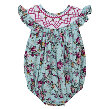 Load image into Gallery viewer, "ANTONELLA" HAND-SMOCKED STUNNING COTTON SHORTIE. LIMITED
