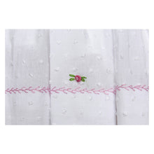 Load image into Gallery viewer, WHITE " ELOISE" TRADITIONAL HAND-SMOCKED DRESS.LIMITED
