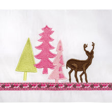 Load image into Gallery viewer, WHITE COTTON "ANGELICA" EMBROIDERED NIGHTDRESS &amp; MATCHING GIFT BAG
