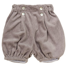 Load image into Gallery viewer, "BUSY BEEZ" BLUE SHIRT @ GREY VELOUR SHORTS SET
