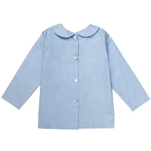 Load image into Gallery viewer, "BUSY BEEZ" BLUE SHIRT @ GREY VELOUR SHORTS SET
