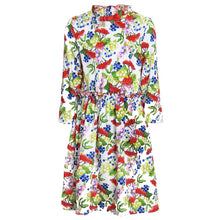 Load image into Gallery viewer, GIRLS PRINTED COTTON JERSEY " BERRIES GARDEN " DRESS
