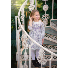 Load image into Gallery viewer, TRADITIONAL FLORAL HAND-SMOCKED "CONSUELO" DRESS.
