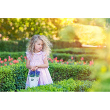 Load image into Gallery viewer, PINK COTTON BLEND HAND SMOCKED "ISABELLA" SHORTSLEEVED DRESS
