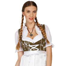 Load image into Gallery viewer, 3-piece dirndl costume with exciting floral embroidery
