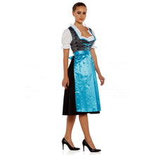Load image into Gallery viewer, High quality 3pcs. Paisleydirndl with apron and blouse
