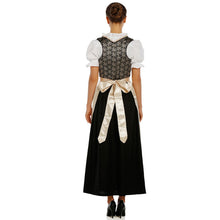 Load image into Gallery viewer, Shimmering 3 pcs. Paisleydirndl with apron and blouse
