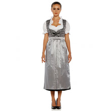 Load image into Gallery viewer, Shimmering 3 pcs. Paisleydirndl with apron and blouse
