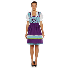 Load image into Gallery viewer, Nice 3pcs. dirndl with apron and blouse
