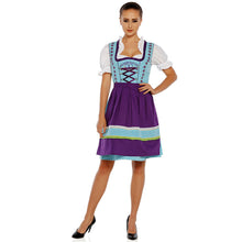 Load image into Gallery viewer, Nice 3pcs. dirndl with apron and blouse

