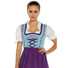 Load image into Gallery viewer, Nice 3pcs. dirndl with apron and blouse
