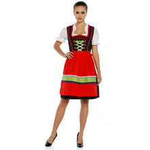 Load image into Gallery viewer, Nice 3pcs. dirndl with apron and blouse
