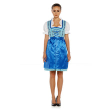 Load image into Gallery viewer, High quality 3-ply dirndl with apron and blouse
