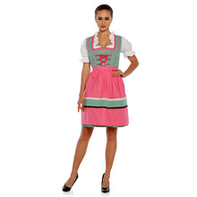 Load image into Gallery viewer, Nice 3pcs. dirndl with apron and blouse
