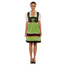 Load image into Gallery viewer, Apartes 3-piece balcony dirndl with apron and blouse
