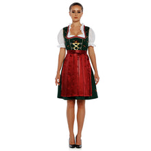 Load image into Gallery viewer, Traditional 3-piece Dirndl with apron and blouse
