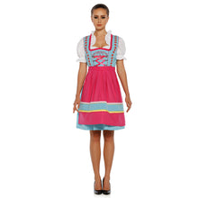Load image into Gallery viewer, Nice 3pcs. dirndl with apron and blouse
