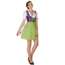 Load image into Gallery viewer, Noble 3-piece Dirndl with apron and blouse
