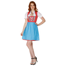 Load image into Gallery viewer, 3tlg. Dirndl with apron and blouse
