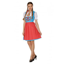 Load image into Gallery viewer, 3tlg. Dirndl with apron and blouse
