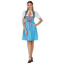 Load image into Gallery viewer, 3tlg. Dirndl with apron and blouse

