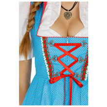 Load image into Gallery viewer, 3tlg. Dirndl with apron and blouse
