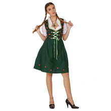 Load image into Gallery viewer, 3tlg. Dirndl traditional with apron and blouse
